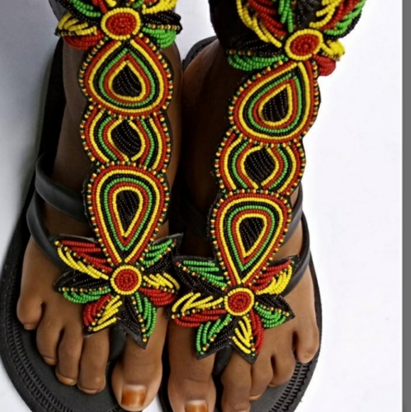 African style sandals - Picture 2 of 5